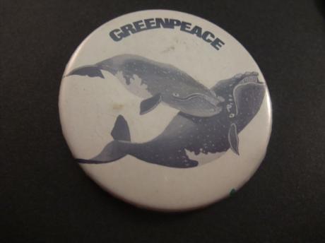 Greenpeace campagne voor de bescherming van walvissen